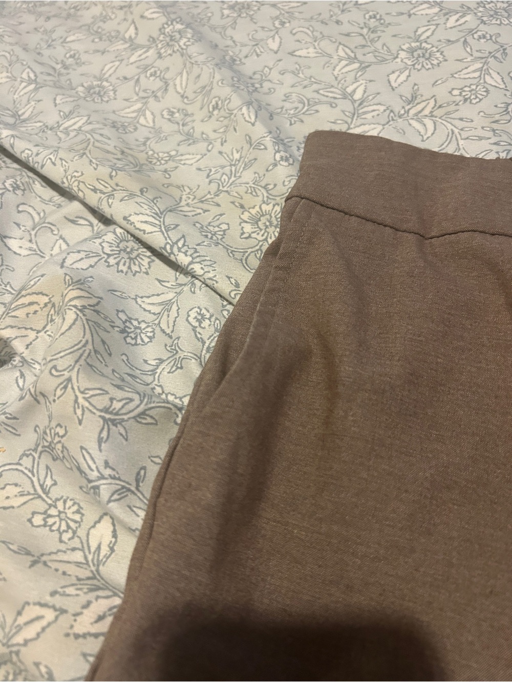 Rachel Zoe Taupe Elastic Waist Pull-On Pants - Picture 2 of 8